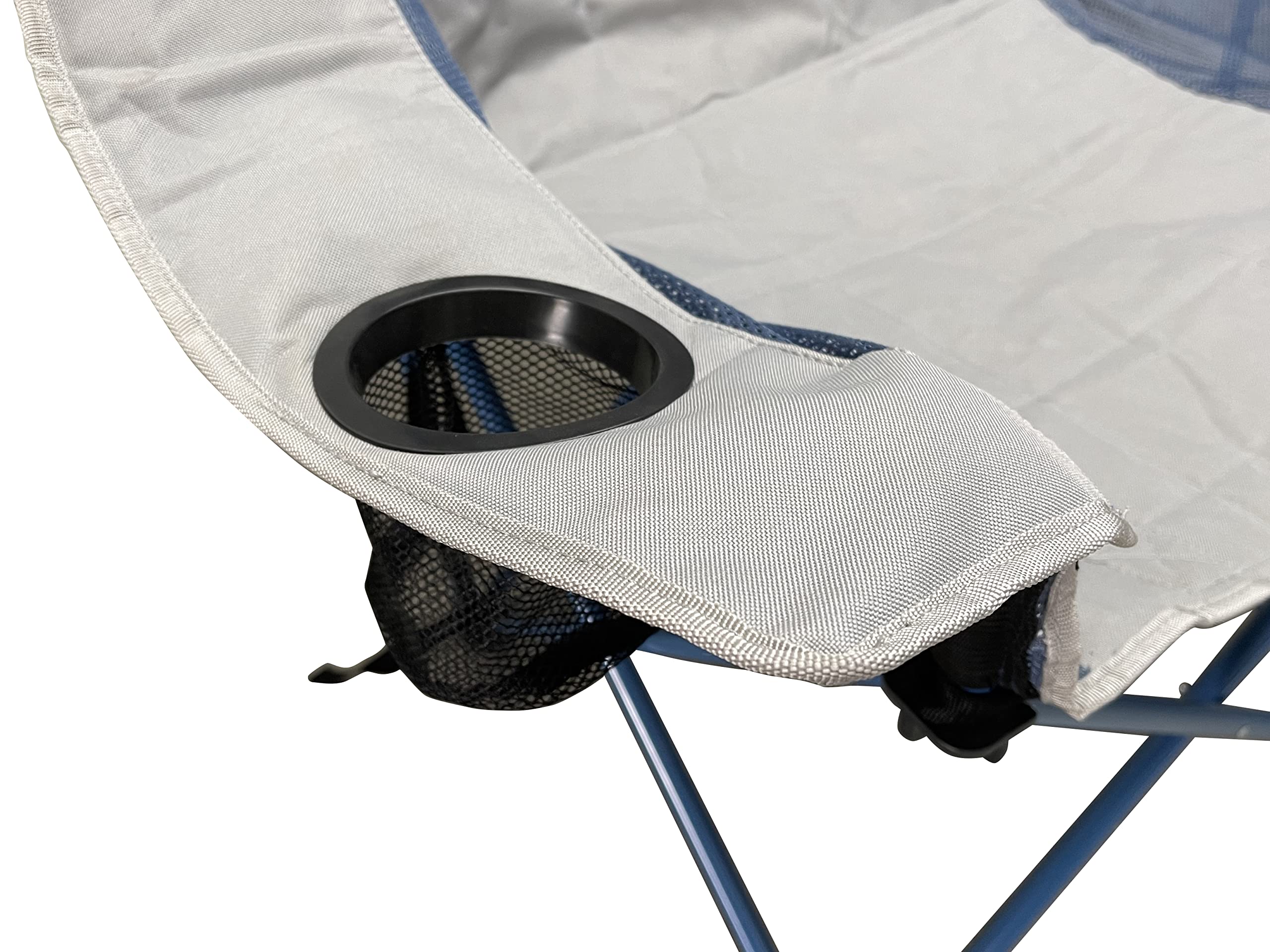 OmniCore Heavy Duty Oversized Outdoor Folding Loveseat Camping Chair - Portable Patio Furniture for Backyard, Beach, Picnic & Tailgating (Single/Double/Triple Seating Options)