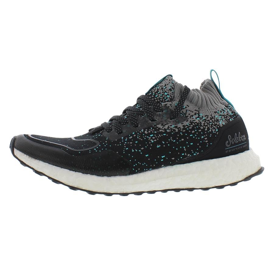 Adidas Consortium x Packer x Solebox Men's Ultraboost Mid Sneaker Exchange - Black/Core Black/Energy Blue Running Shoes | Limited Edition Collab for Streetwear & Gym Workouts