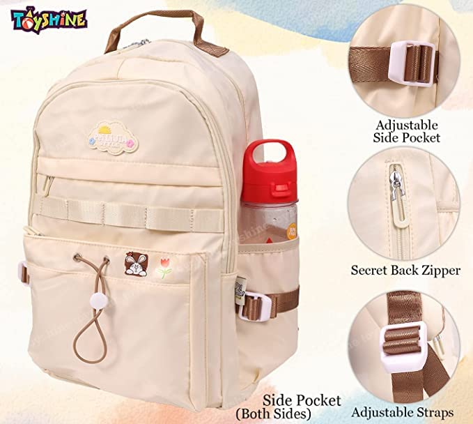 Cute Cartoon Print Backpack for Kids - Lightweight School Backpack for Boys & Girls - Travel Friendly Backpack for Daily Use, School Trips & Outdoor Adventures
