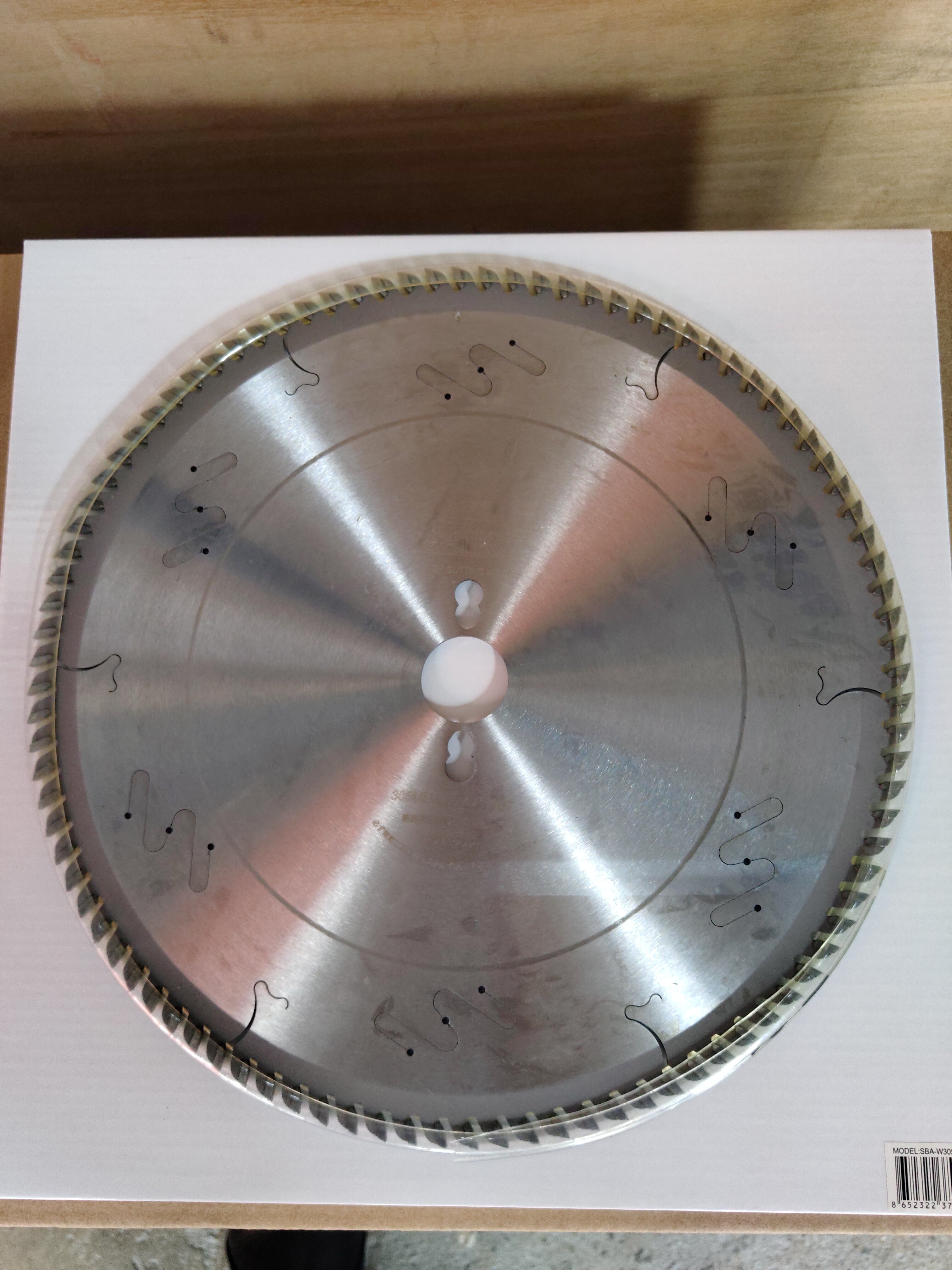Aiko 12-Inch 305mm x 96T Silent Wood Saw Blade - Premium Cutting Tool for Woodworking Projects | Model SBA W30596T | Perfect for Table Saws, Miter Saws & DIY Wood Cutting