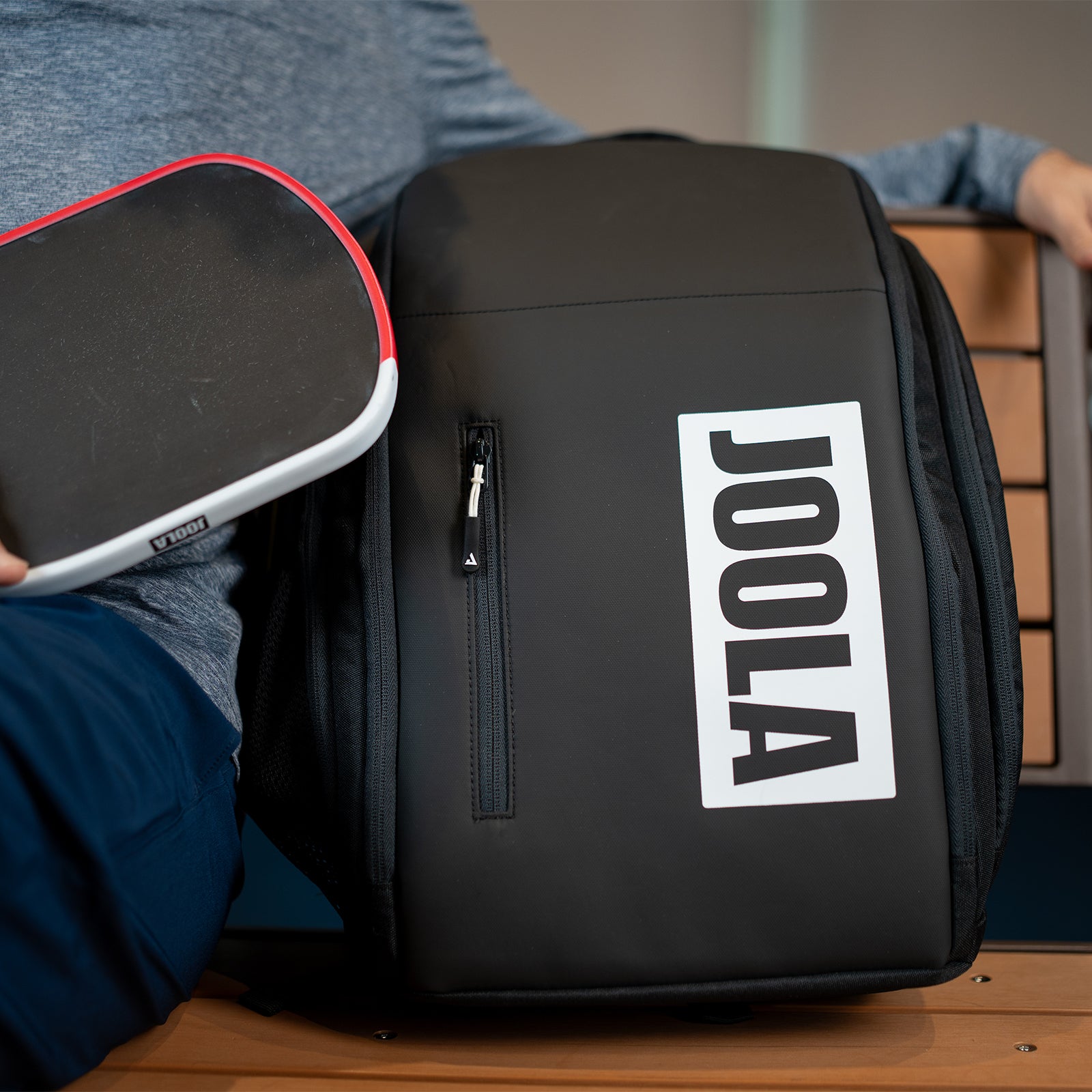 JOOLA Vision II Table Tennis Backpack - Premium Paddle Case for Ping Pong Players | Perfect for Tournaments, Training & Travel