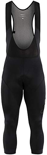 Craft Sportswear Men's Essence Bib Knickers - Padded Cycling Bib Shorts with C3 Infinity Pad for Road & Mountain Biking | Comfortable Bike Shorts for Long Distance Cycling & Training
