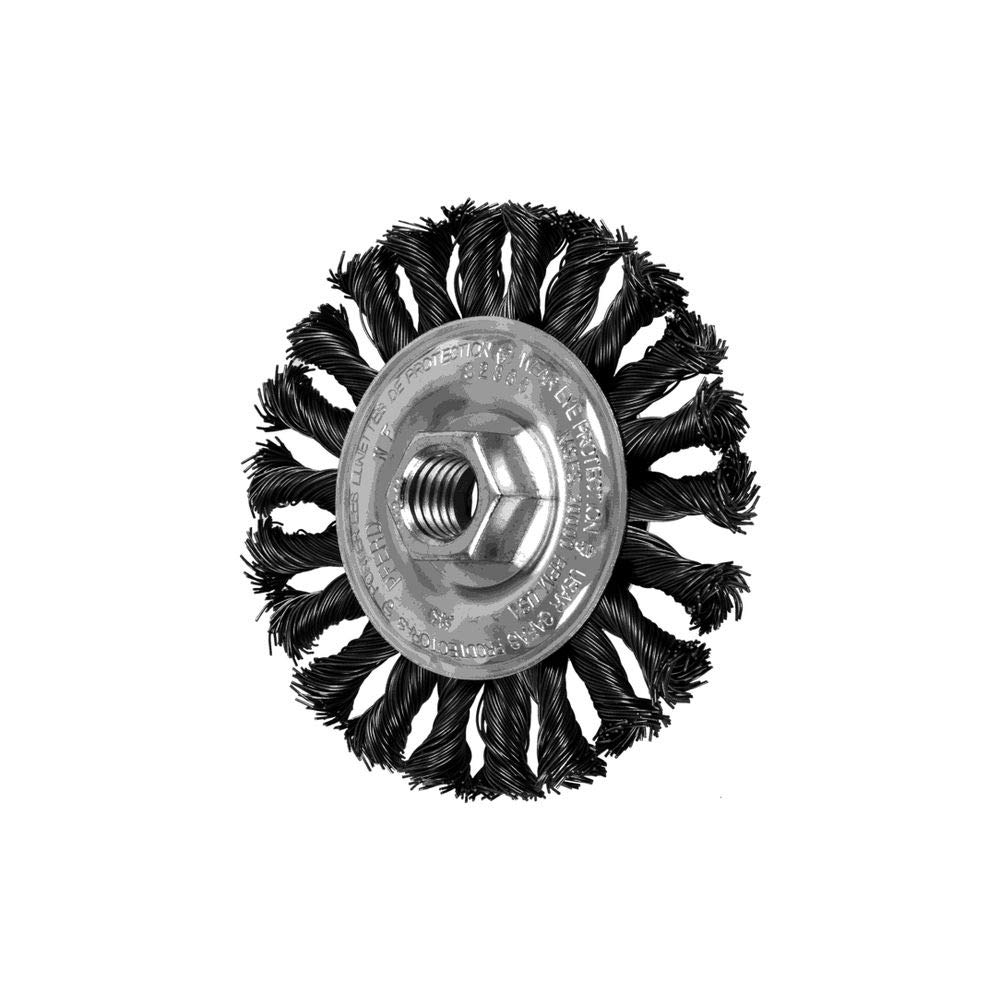 PFERD 4-Inch COMBITWIST Full Cable KT Wheel .020 (82388) - 10 Pack for Metal Grinding, Deburring & Polishing - Ideal for DIY, Automotive & Industrial Use