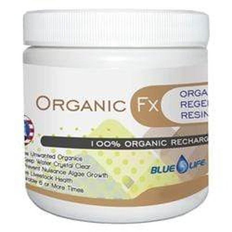 Blue Life Organic FX Regenerable Resin - Premium Water Filtration Media for Aquariums, Ponds & Hydroponics | Removes Impurities & Improves Water Clarity