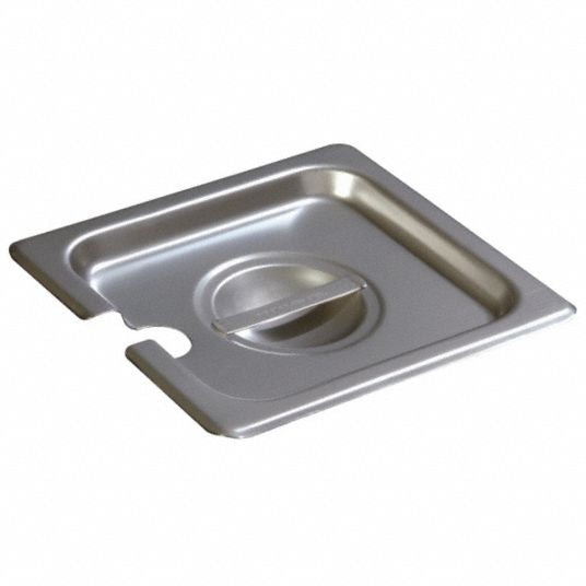 Carlisle 607160CS DuraPan Handled Cover 1/6 Size - Durable Food Pan Lid for Commercial Kitchens & Buffet Serving