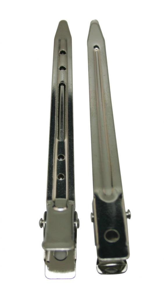 Premium Metal Alligator Hair Clips - 3.4