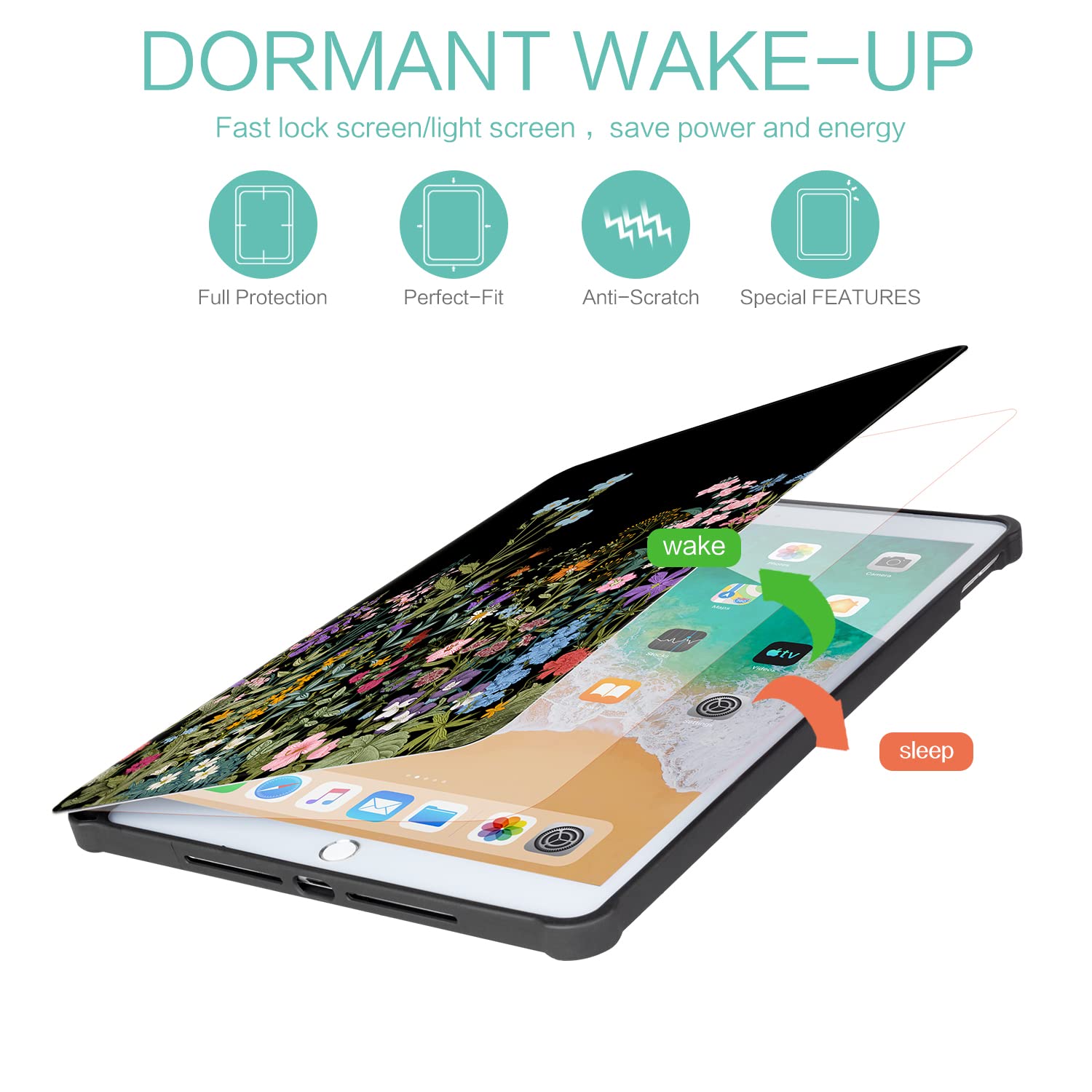 Premium iPad Case for 9th/7th/8th Gen 10.2