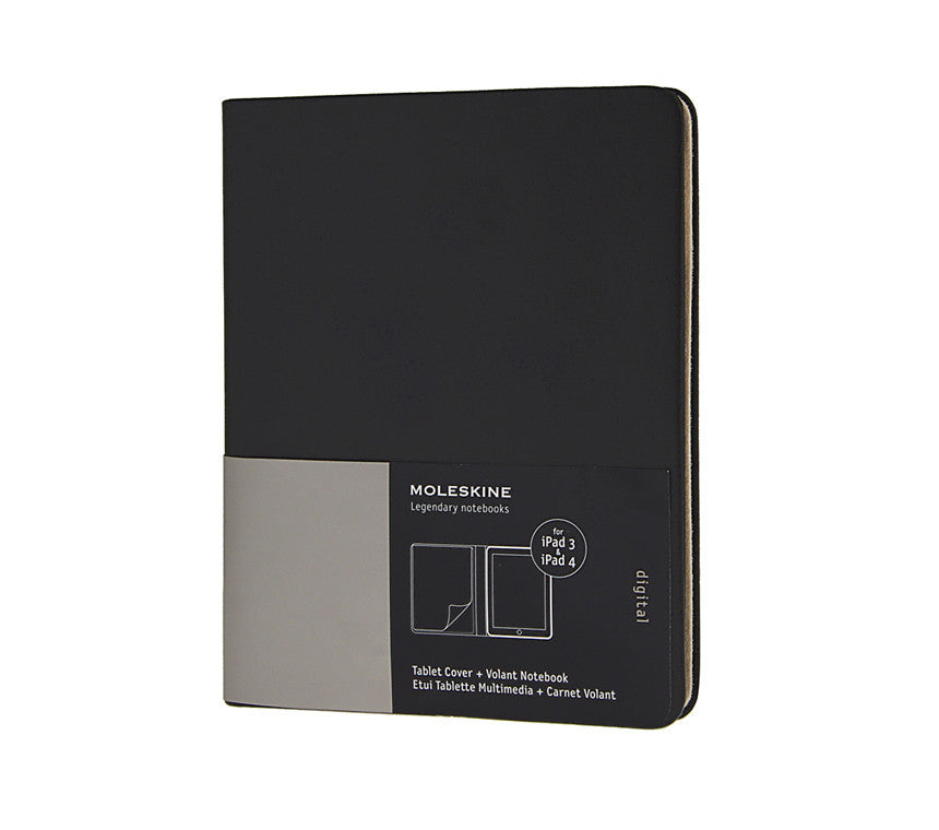 Premium Moleskine Tablet Slim Cover for iPad 3rd & 4th Gen - Durable Protective Case for Work, School & Travel | Compatible with Apple iPad 3 & 4