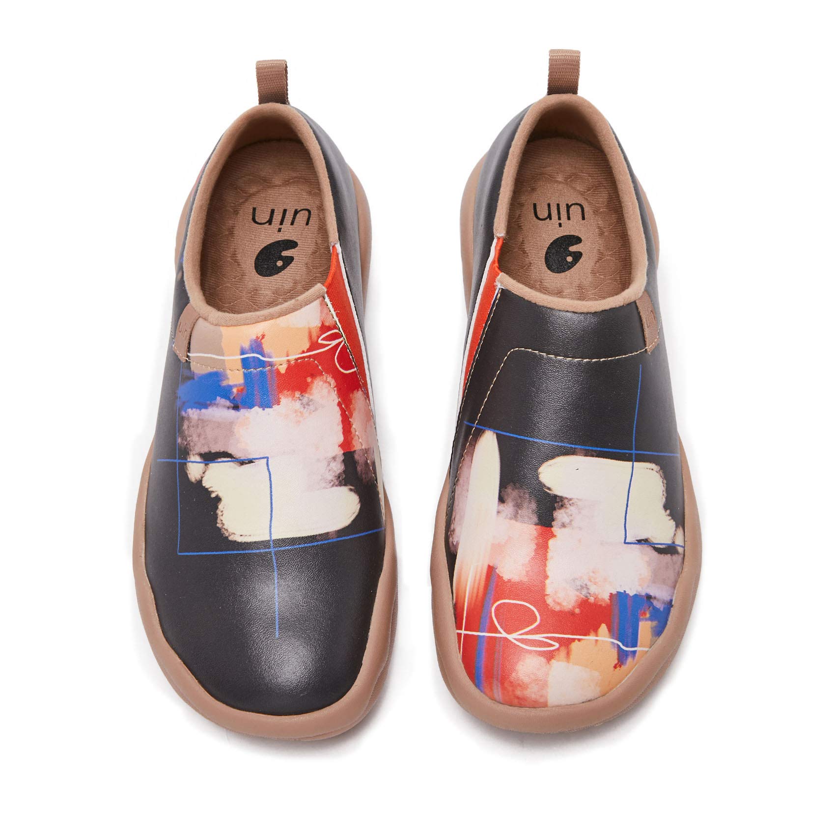 UIN Women's Slip-On Walking Shoes - Lightweight Travel Loafers with Microfiber Upper - Comfortable Casual Sneakers for Walking, Travel & Everyday Wear