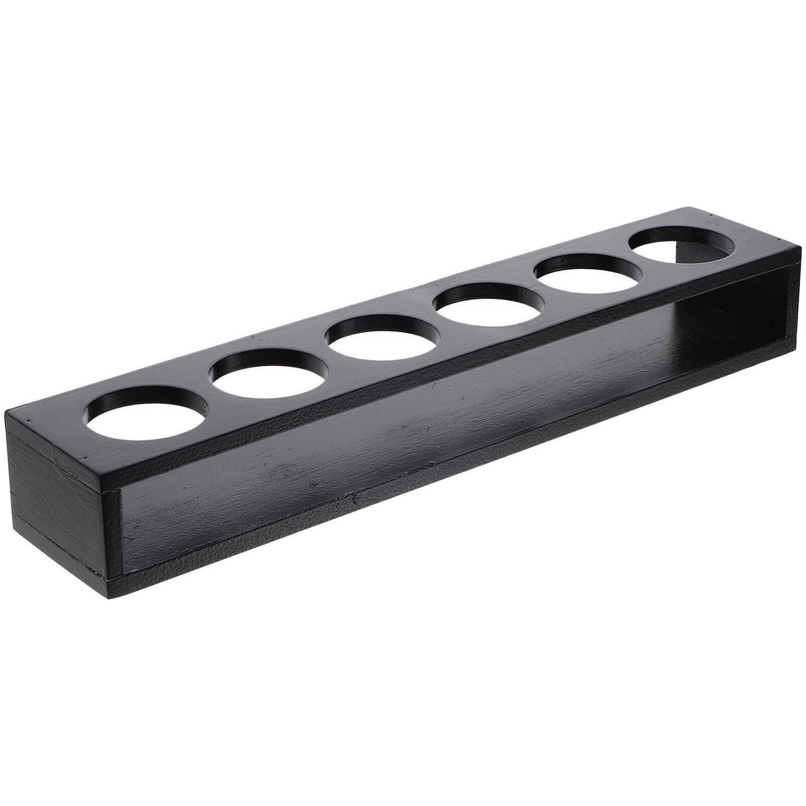 Wooden Shot Glass Holder & Wine Cup Tray - Whiskey Glass Storage Organizer for Bar, Home, and Party Use
