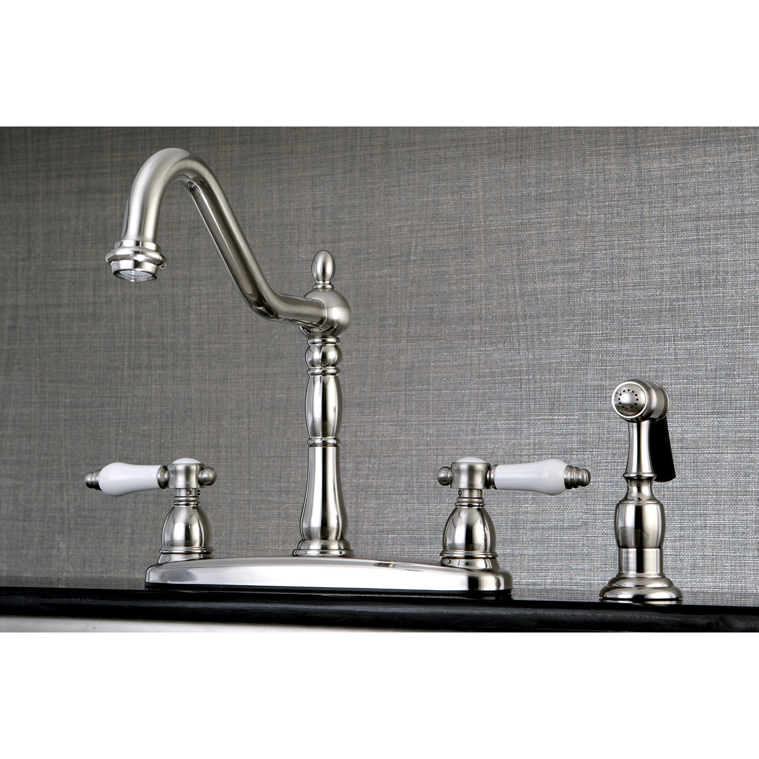 Bel Air KB1758BPLBS Brushed Nickel 4-Hole 8