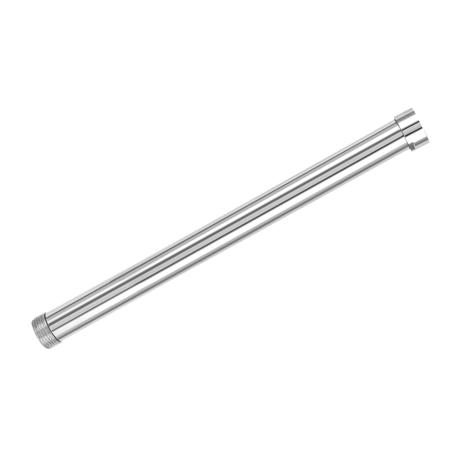 TeamSky 12 Inch Shower Head Extension Arm - G3/4 Thread Chrome Plated Bathroom Accessory for Rainfall & Handheld Showers - Perfect for Tall People & Spa-Like Bathroom Upgrades