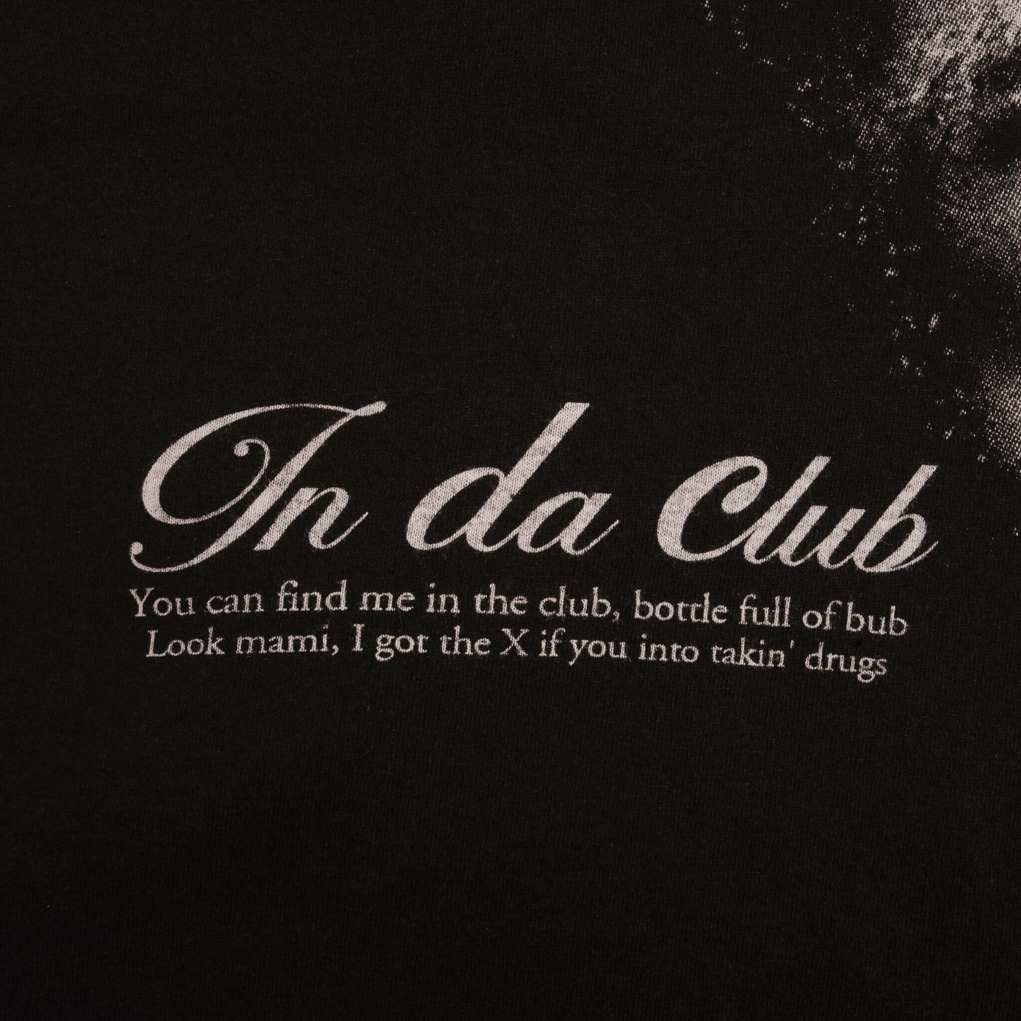 Vintage Bootleg 50 Cent In Da Club Rap T-Shirt XL - Single Stitch Retro Hip Hop Tee for Concerts & 90s Theme Parties