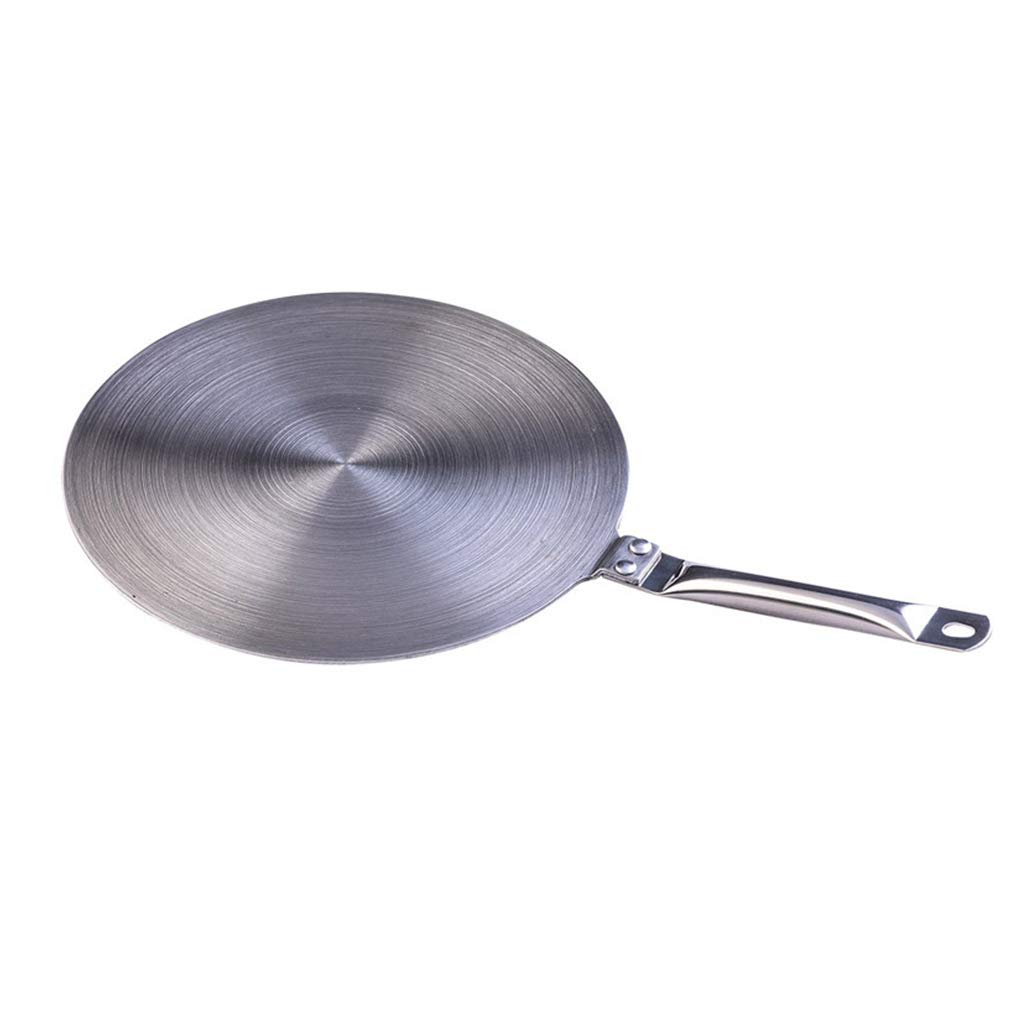 Stainless Steel Heat Diffuser Plate for Induction Cooktops - Compatible with Gas & Electric Stoves - Even Heat Distribution for Perfect Cooking | Ideal for Simmering, Melting Chocolate & Low-Temp Cooking