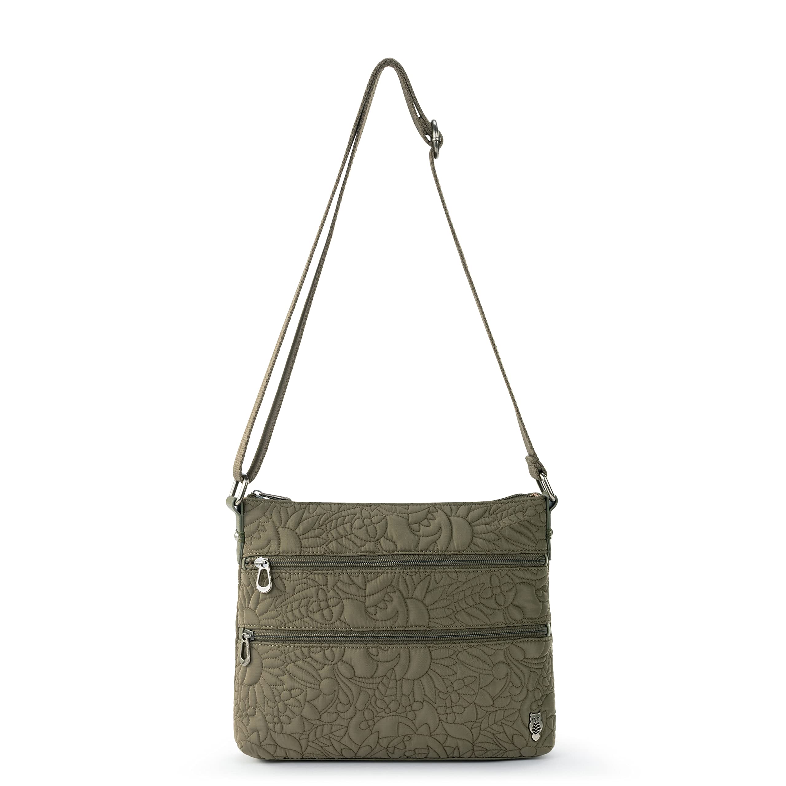 Eco-Friendly Sakroots Crossbody Bag for Women - Lightweight & Stylish Twill Shoulder Purse - Perfect for Travel, Shopping, and Everyday Use
