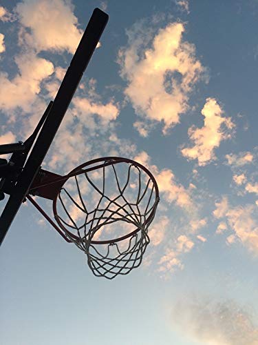 20x30 Inch Hoop Emotion Basketball Net Rim Poster - Vibrant Colors & High-Quality Laminated Print - Perfect for Sports Room Decor & Gift Ideas
