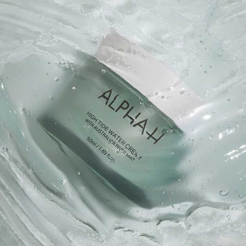 Alpha H High Tide Water Cream - Hydrating Moisturizer for Dry & Sensitive Skin | Day & Night Face Cream for Glowing Complexion | Perfect for Daily Skincare Routine & Post-Workout Hydration