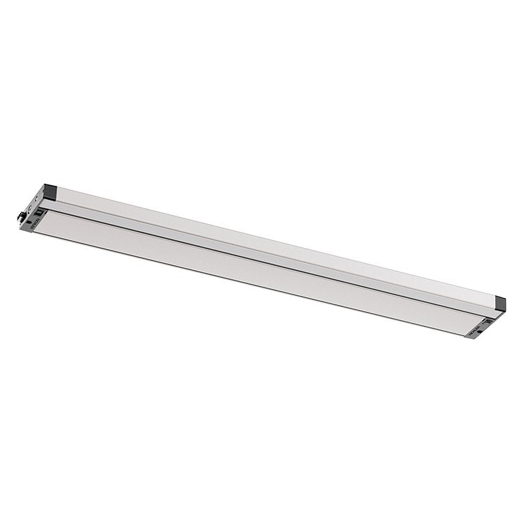 6U Series 2700K/3000K 30 LED Under Cabinet Lighting Fixture - Warm White Dimmable LED Strip Lights for Kitchen, Bar, Bookshelf & Closet Illumination