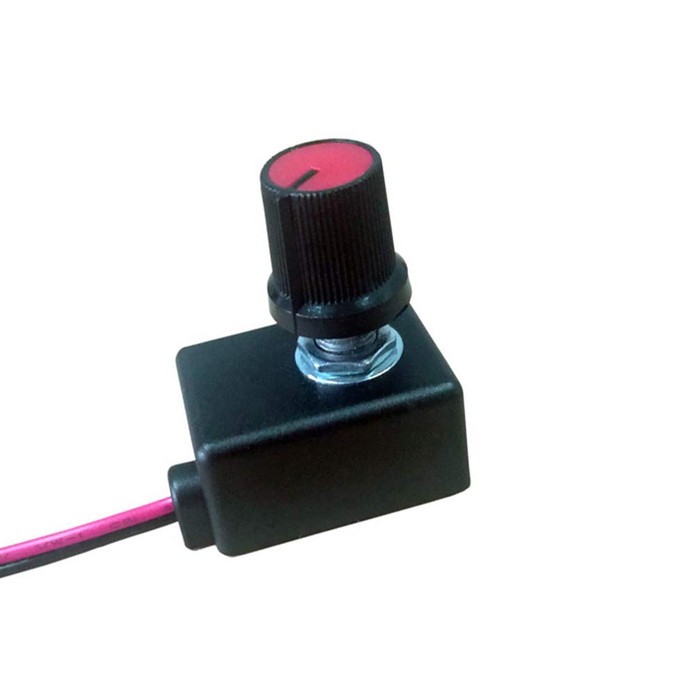 0-10V LED Dimmer Knob Controller - PWM Rotary Dimmer Switch for Dimmable LED Lights, Spotlights & Grow Lamps - Perfect for Home, Office & Indoor Gardening Lighting Control
