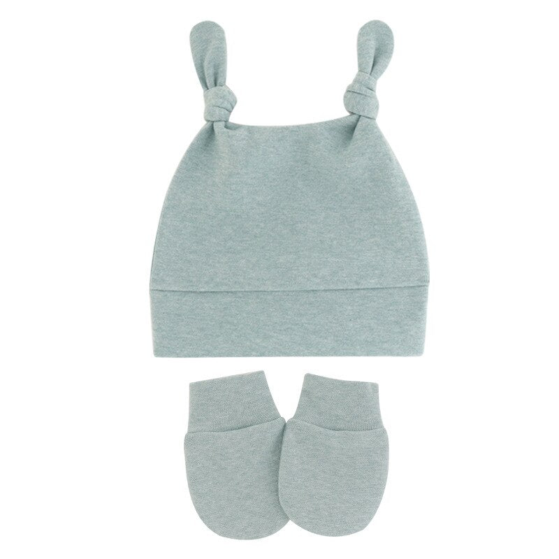 Snuggly Sprout Cotton Baby Hat - Soft & Breathable Infant Sun Protection for Newborns, Toddlers - Perfect for Outdoor Play, Beach Trips & Photo Shoots