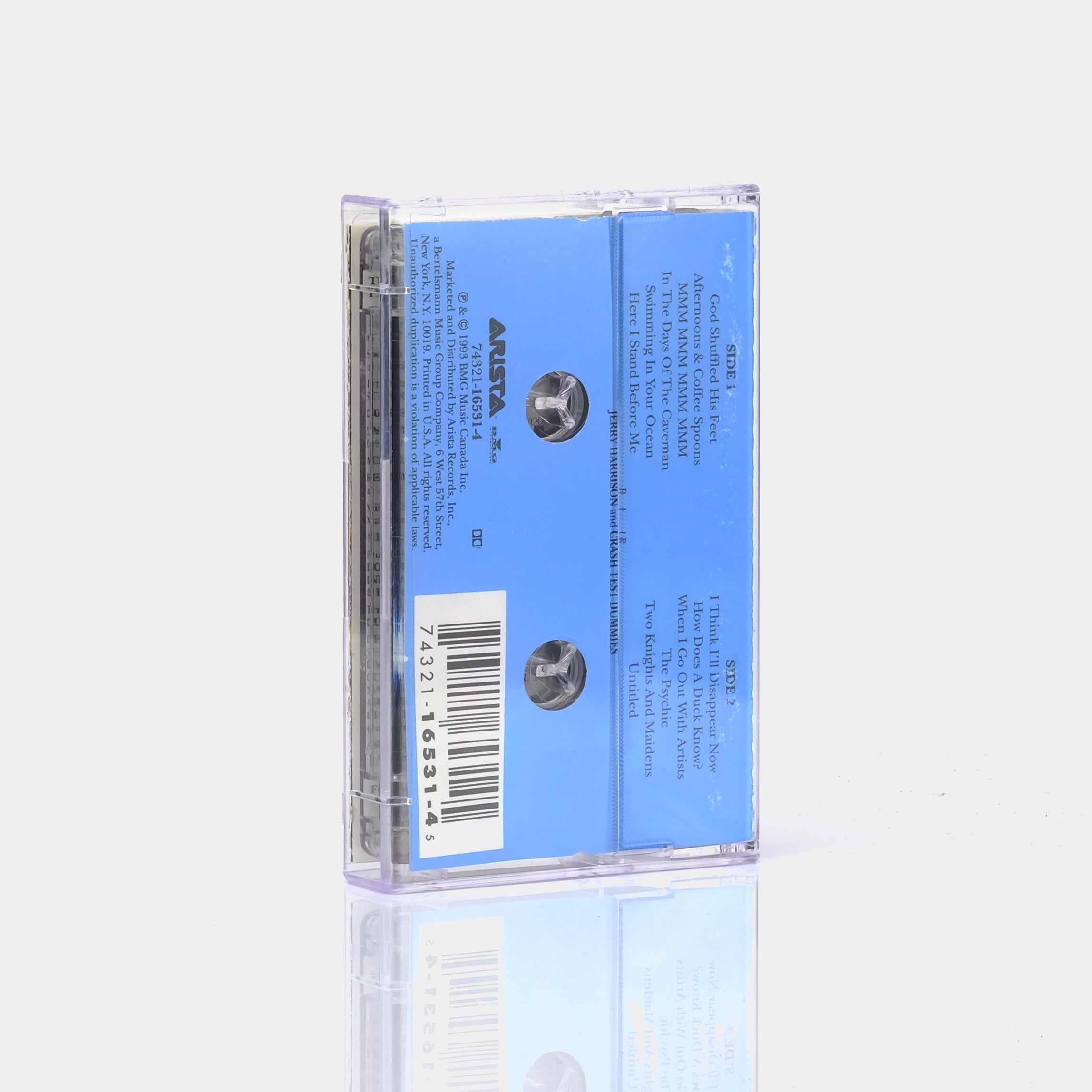 Crash Test Dummies - God Shuffled His Feet Cassette Tape | 90s Alternative Rock Music | Perfect for Vintage Music Collectors & Cassette Enthusiasts