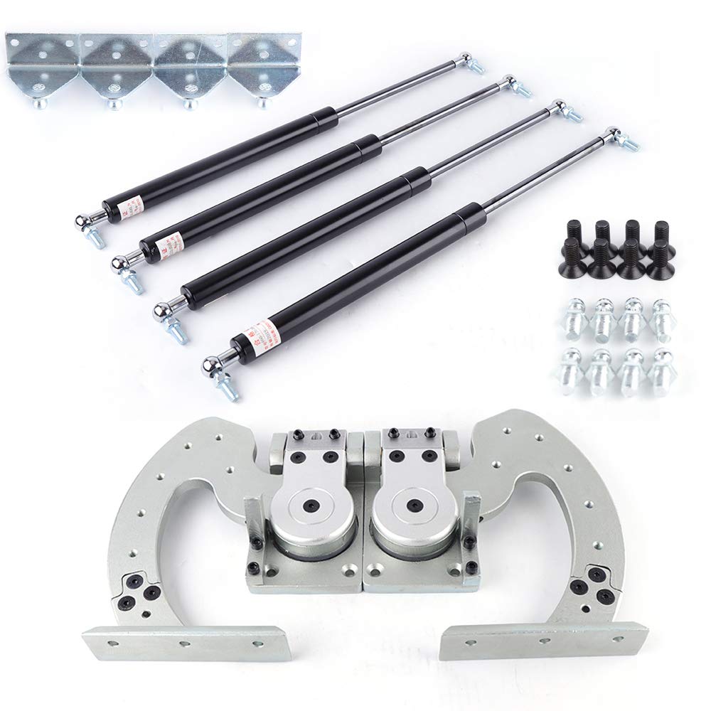 Universal Lambo Door Hinge Kit - Adjustable 90 Degree Vertical Door Conversion Kit for Most Cars | Car Accessories | Perfect for Sports Car Upgrades & Show Car Modifications