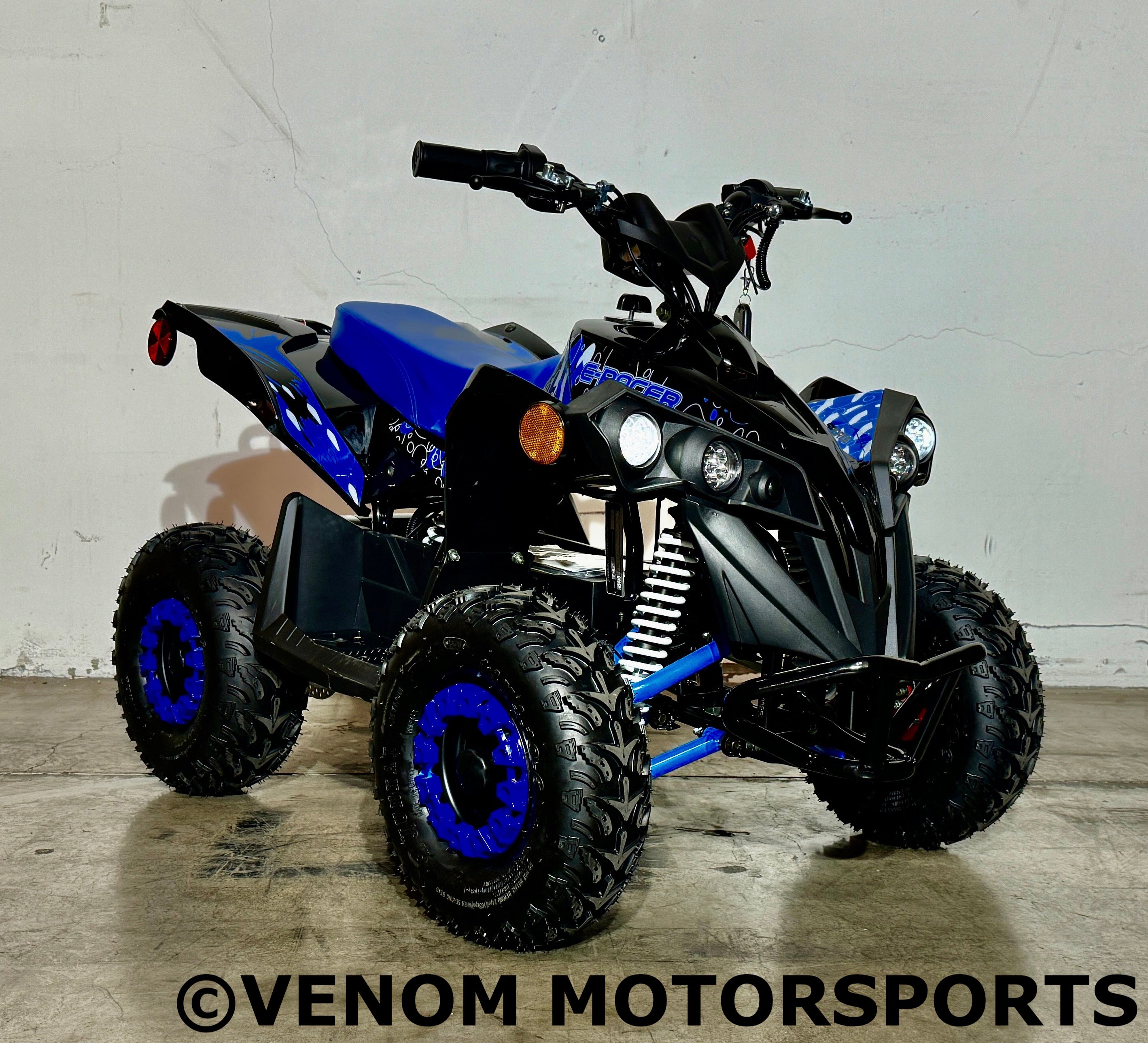 Venom E Racer 1000W 36V Electric ATV for Adults - Off-Road Adventure, Hunting & Farm Work - Powerful All-Terrain Vehicle with Long Battery Life