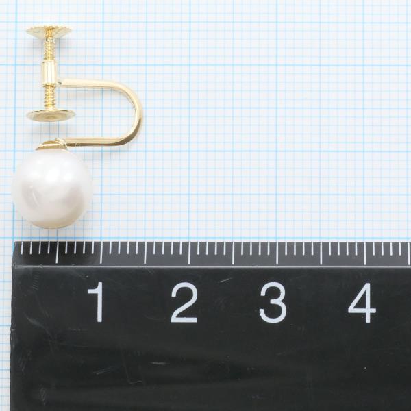 18K Yellow Gold Pearl Earrings for Women - Elegant & Timeless Pearl Stud Earrings - Perfect for Weddings, Parties & Everyday Wear