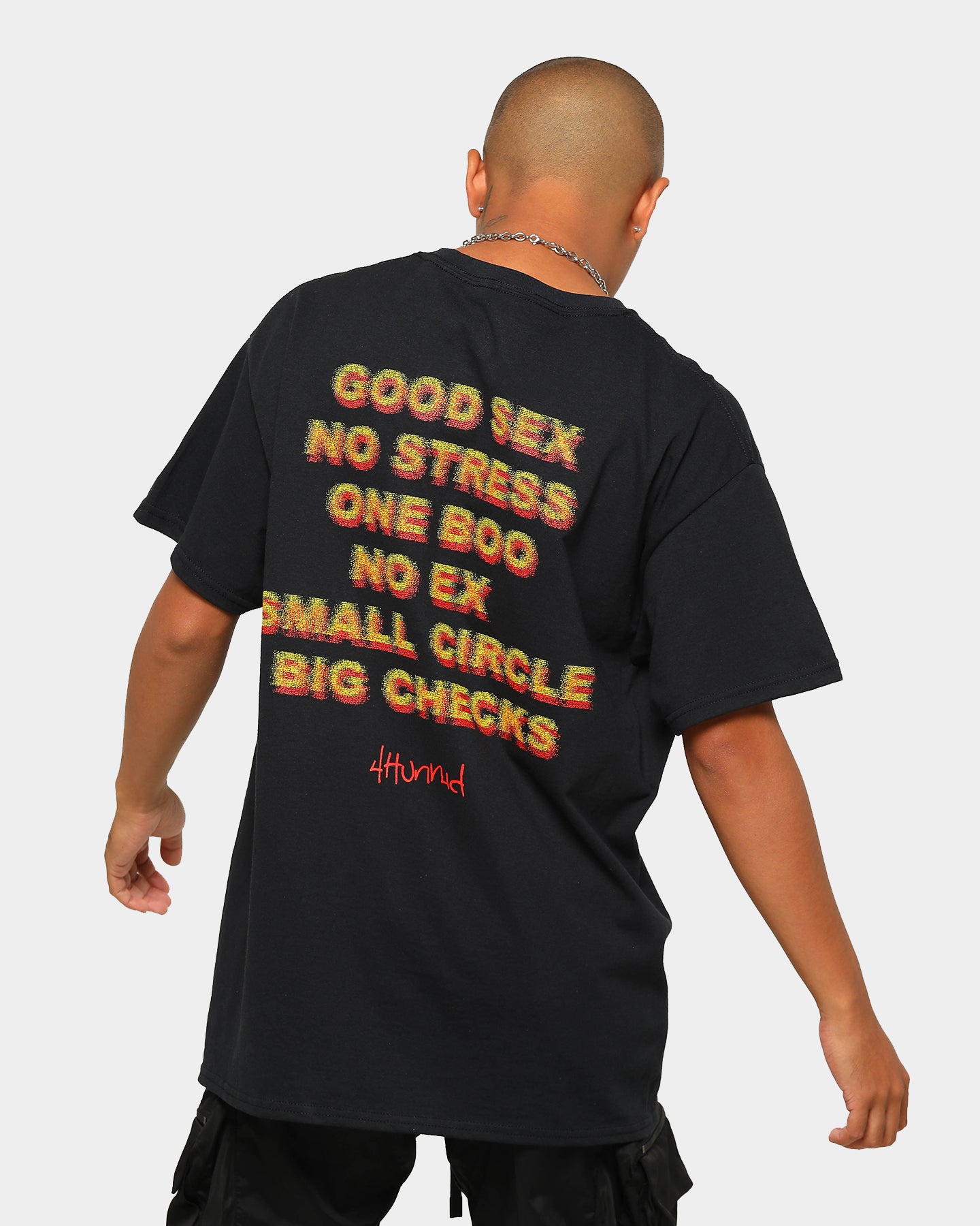 4HUNNID Good Sex Tee Black - Trendy Streetwear T-Shirt for Men & Women | Perfect for Casual Wear, Parties & Urban Fashion