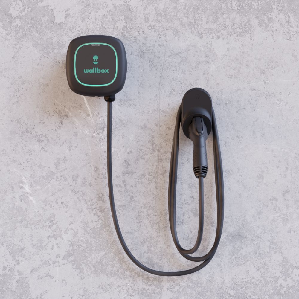 Pulsar Plus 40A Smart EV Charger - Level 2 Electric Vehicle Charging Station with WiFi & App Control - Perfect for Home & Garage Installation (NEMA 14-50 Plug)