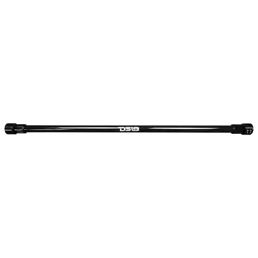 DS18 PU-Tube Black Pick Up Truck Bed Mounting Bar - Heavy Duty Aluminum Alloy Rack System for Off-Road Vehicles & Work Trucks - Perfect for Mounting Light Bars, Pods & Accessories on Ford F150, Chevy Silverado & RAM 1500 (Ideal for Camping, Hunting & Construction Sites)