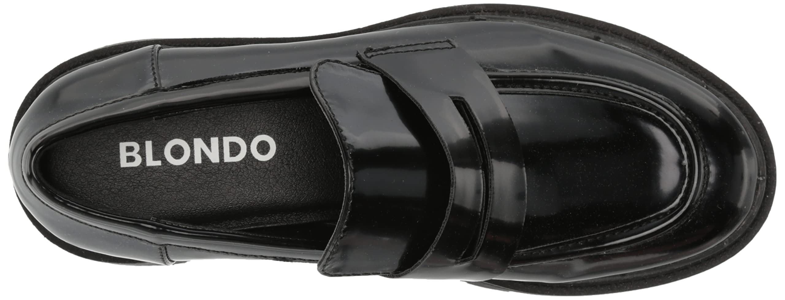 Blondo Women's Waterproof Leather Loafers - Slip-Resistant Comfortable Casual Shoes for Work, Travel & Everyday Wear