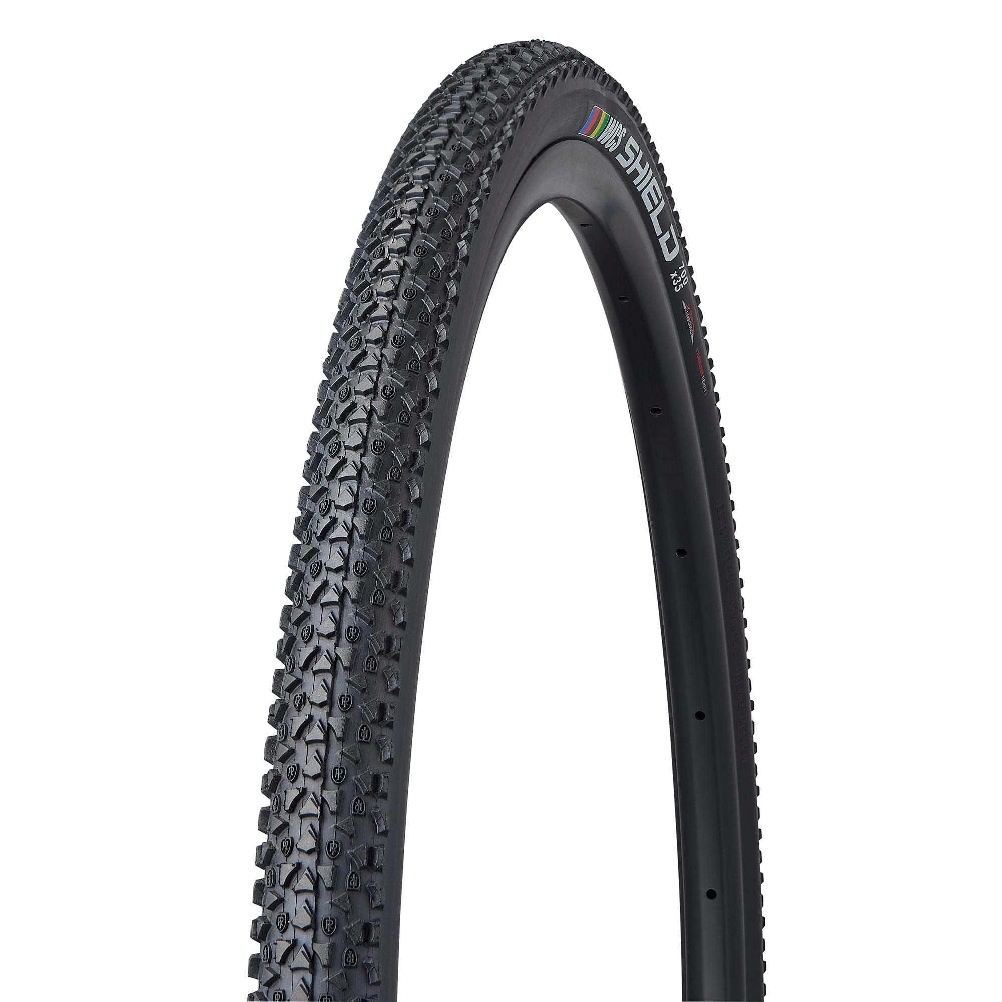 Ritchey Z Max Shield WCS CX Tubeless Ready Mountain Bike Tire - 700x35 Black | Durable Off-Road & Commuter Bicycle Tire for Trail Riding & Urban Cycling