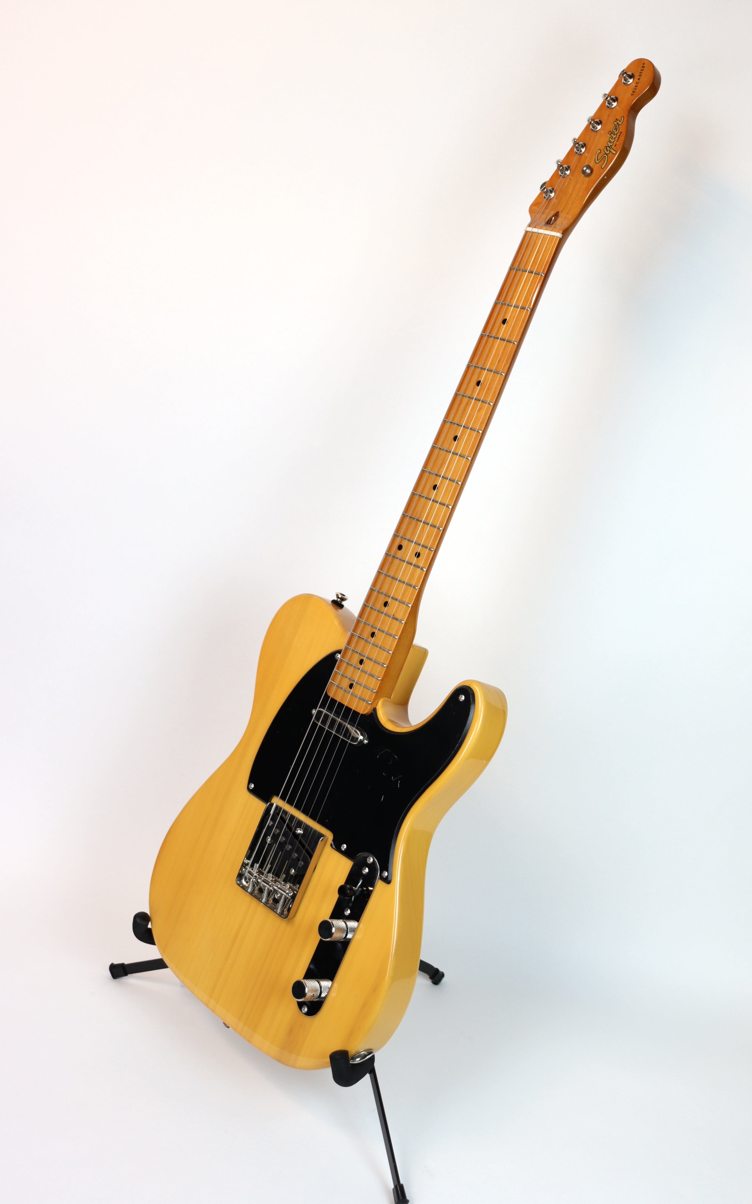 Squier Classic Vibe '50s Telecaster Electric Guitar - Butterscotch Blonde Finish | Vintage Style for Rock, Blues & Country Music Performances
