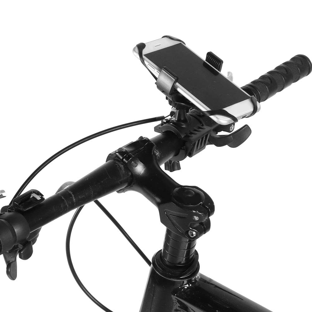 Bicycle Phone Holder & Motorcycle Phone Mount - Easy Installation, Portable Bike Phone Stand for Outdoor Cycling & Motorcycle Rides | Perfect for GPS Navigation & Adventure Tracking