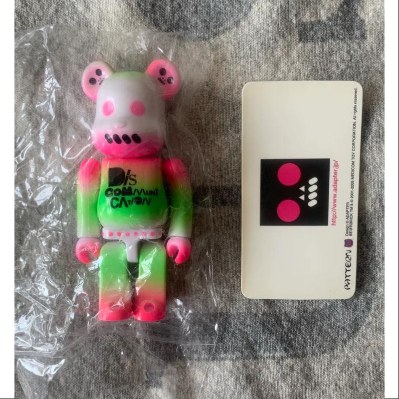 Bearbrick Series 10 PATTERN ADAPTER 100% Collectible Art Toy - Limited Edition Japanese Vinyl Figure for Display, Gift & Collection - Perfect for Anime Fans, Home Decor & Office Showcase
