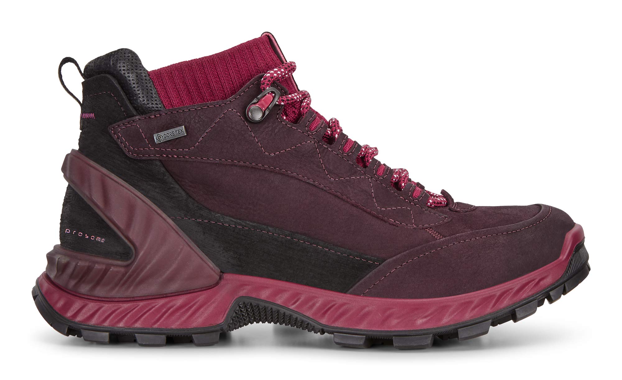 ECCO Women's Exohike High Gore-Tex Waterproof Hiking Boots - Lightweight & Durable for Outdoor Trekking, Camping & Mountain Adventures