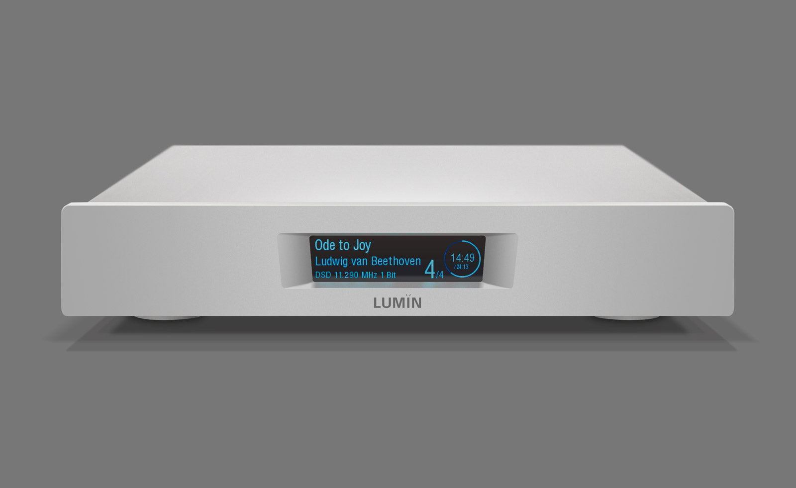 Lumin D3 Network Music Streamer - High Fidelity Wireless Audio Player for Home & Office | Perfect for Streaming Spotify, Tidal & Hi-Res Music