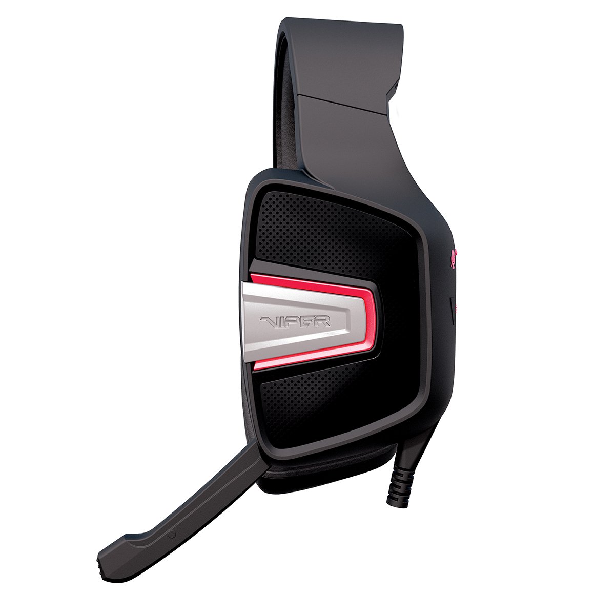 Patriot Viper V330 Gaming Headset for PC - Over Ear Noise Cancelling Headphones with Foldable Microphone - Perfect for Gaming, Streaming & Online Meetings