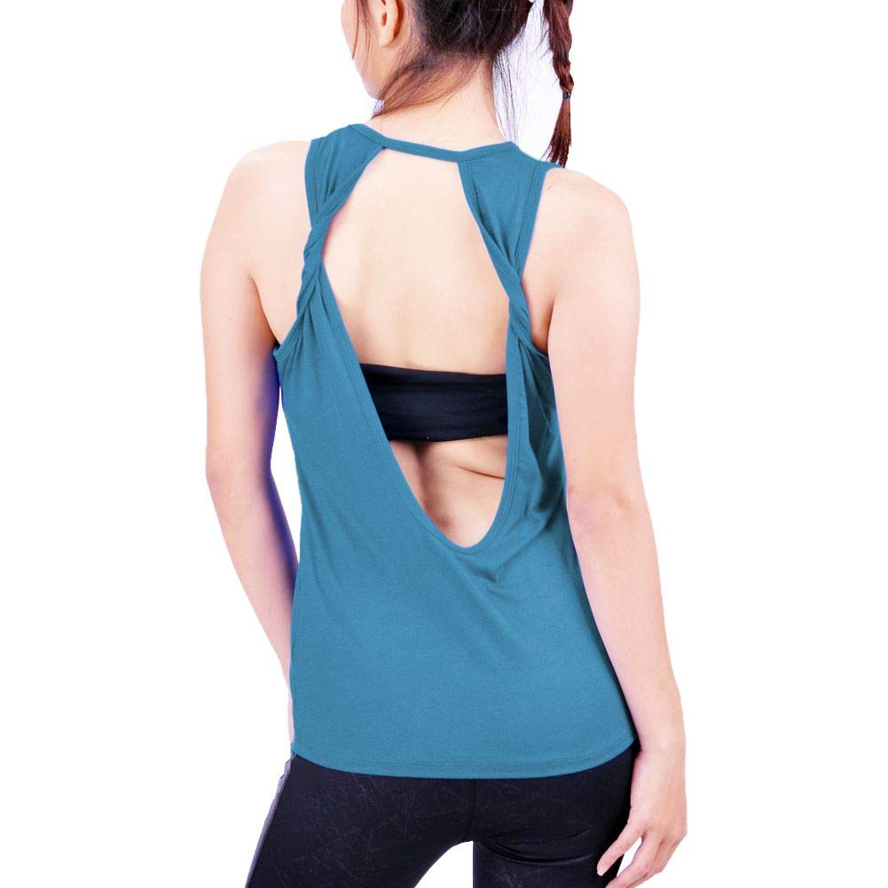LOFBAZ Women's Cute Workout Tank Tops - Breathable Yoga Shirts for Gym, Running & Athletic Activities | Perfect for Fitness, Yoga & Casual Wear