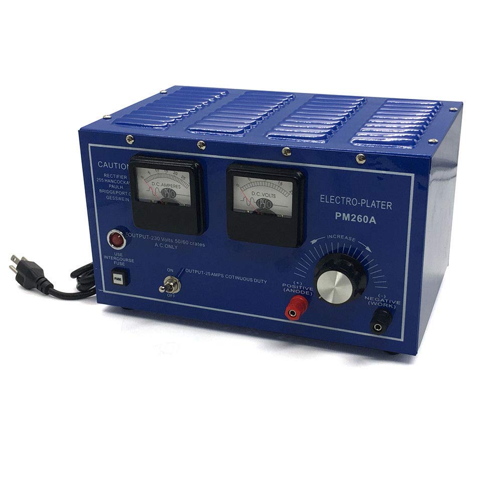 110V 30A Jewelry Plating Machine - Professional Electroplating Rectifier & Mini Vacuum Casting Machine for Gold, Silver, Copper Surface Treatment - Perfect for Jewelry Making, Watch Repair & Metal Crafting