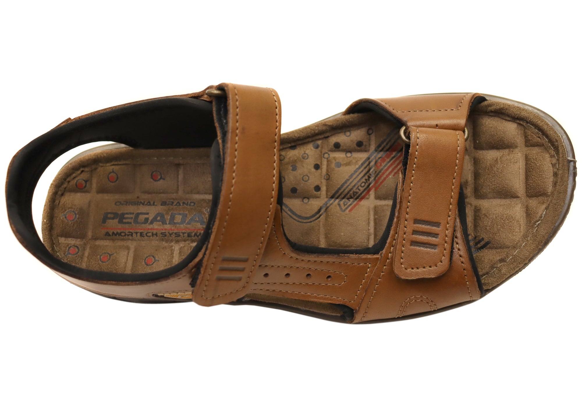 Premium Dusty Brown Men's Leather Adjustable Sandals - Handcrafted in Brazil - Perfect for Beach, Vacation & Summer Outdoor Activities