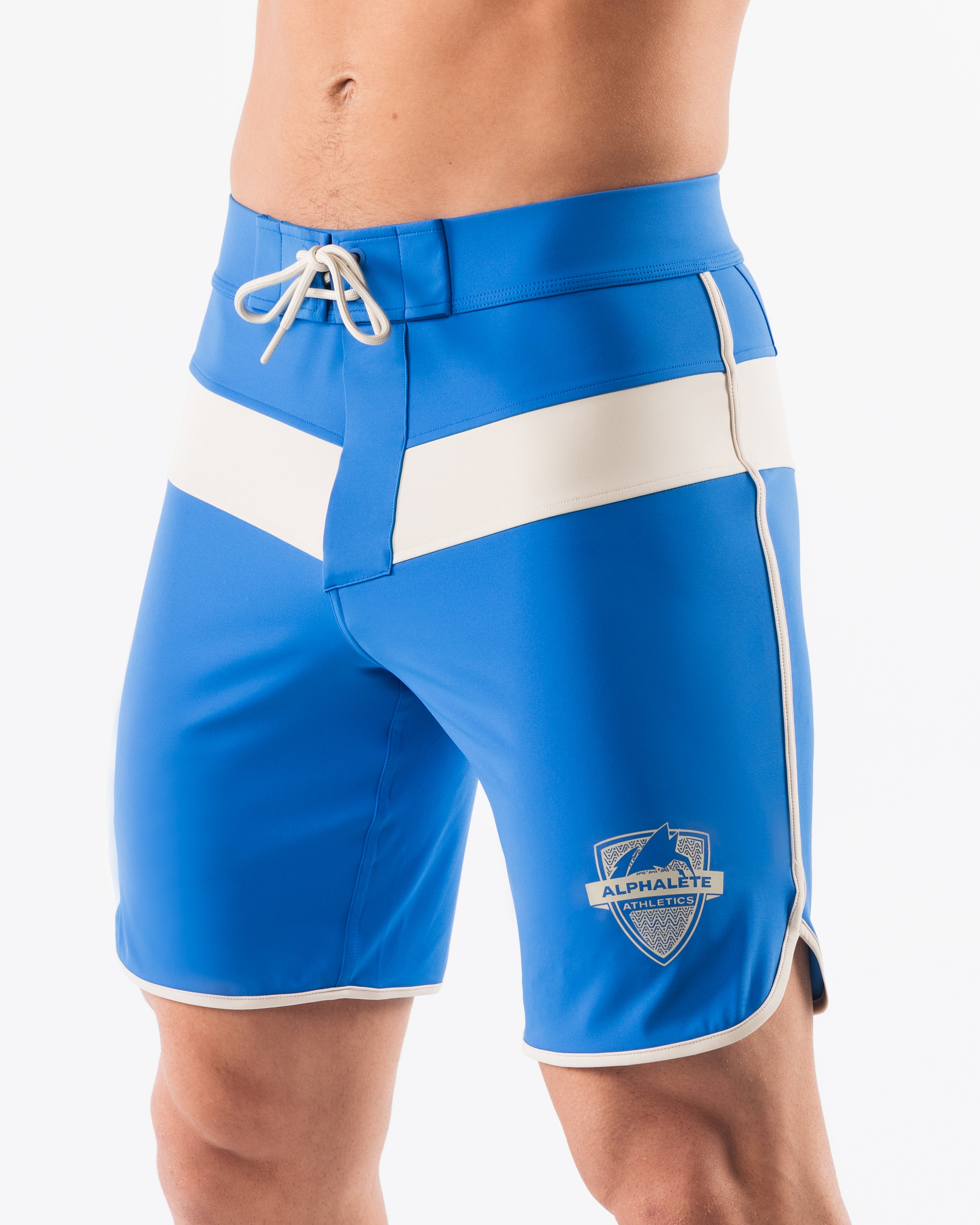 Titan Boardshort Swim Trunks for Men - Quick Dry Royal Tan Swimwear for Beach, Pool & Surfing | Comfortable & Stylish Swim Shorts
