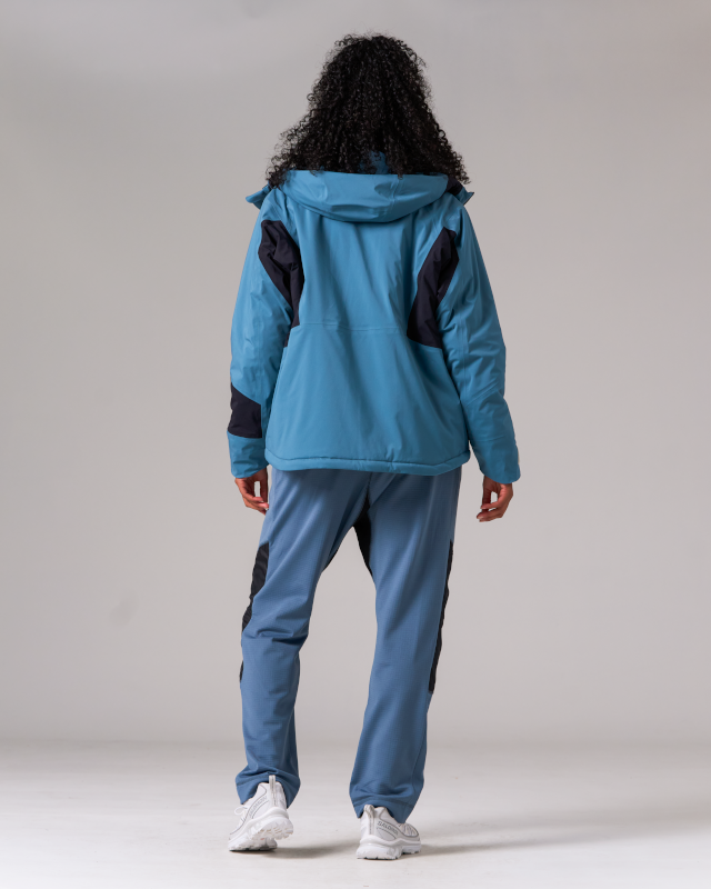 Warm Snow Padded Jacket for Women & Men - Waterproof Winter Coat with Hood - Perfect for Skiing, Snowboarding & Cold Weather Activities