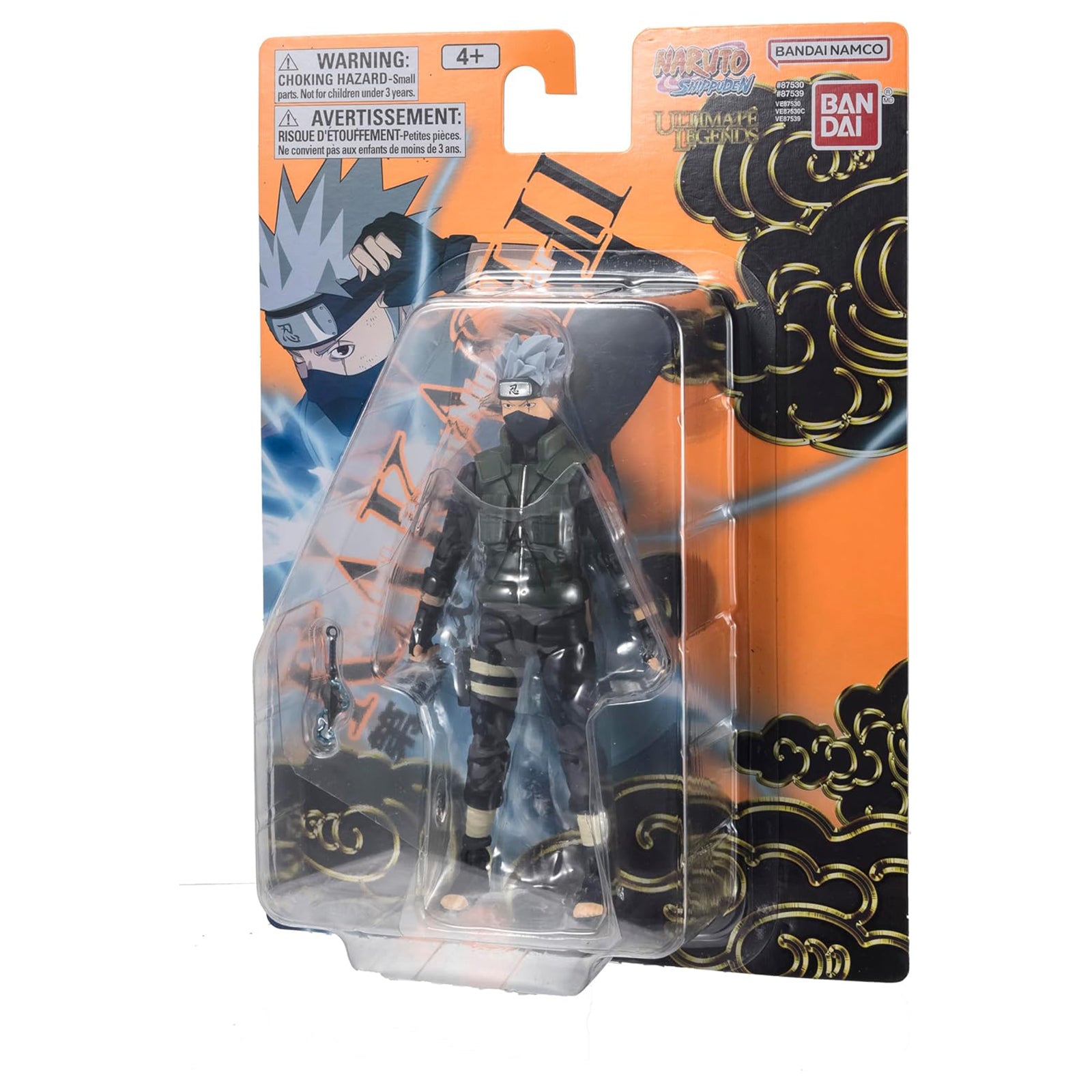 Bandai Naruto Shippuden Ultimate Legends Kakashi Hatake Fourth Great Ninja War 5-Inch Action Figure - Perfect for Anime Collectors & Ninja-Themed Decor