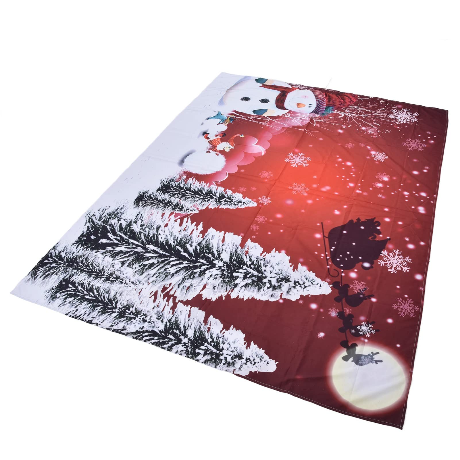 Christmas Wall Hanging Carpet - Durable Holiday Backdrop for Living Room & Bedroom Decor (230x180cm) - Perfect for Festive Home Decorating