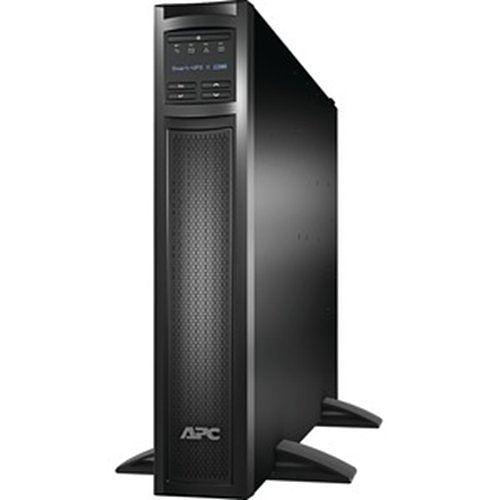 APC SMX2200RMLVUS Smart UPS 2200VA Rackmount Uninterruptible Power Supply - 100/127V LCD Display, 2U Rack Mount, 6x NEMA 5-15R & 2x NEMA 5-20R Outlets, TAA Compliant - Perfect for Data Centers, Server Rooms & Network Equipment Protection