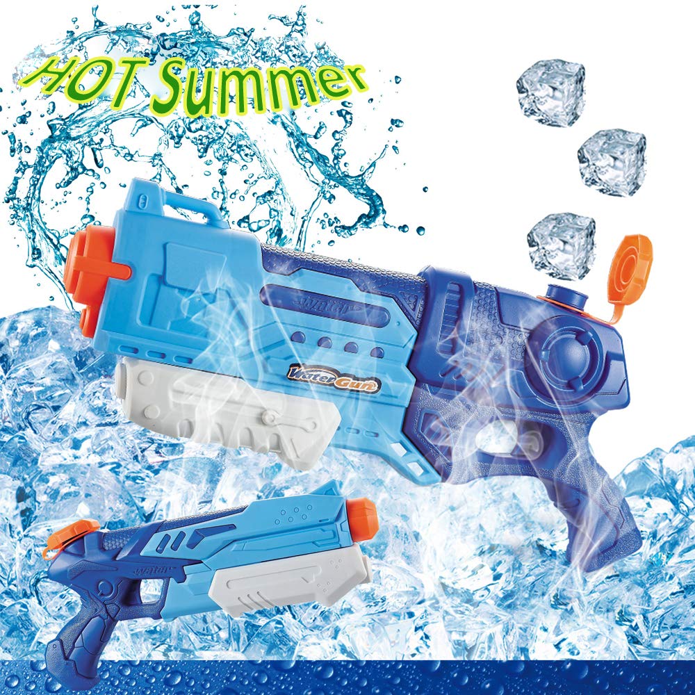 WTOR 3 Pack Super Soaker Water Guns - High Capacity Water Blasters for Outdoor Summer Fun | Pool Party, Beach & Backyard Water Fights | Perfect for Adults, Kids, Teens, Boys & Girls
