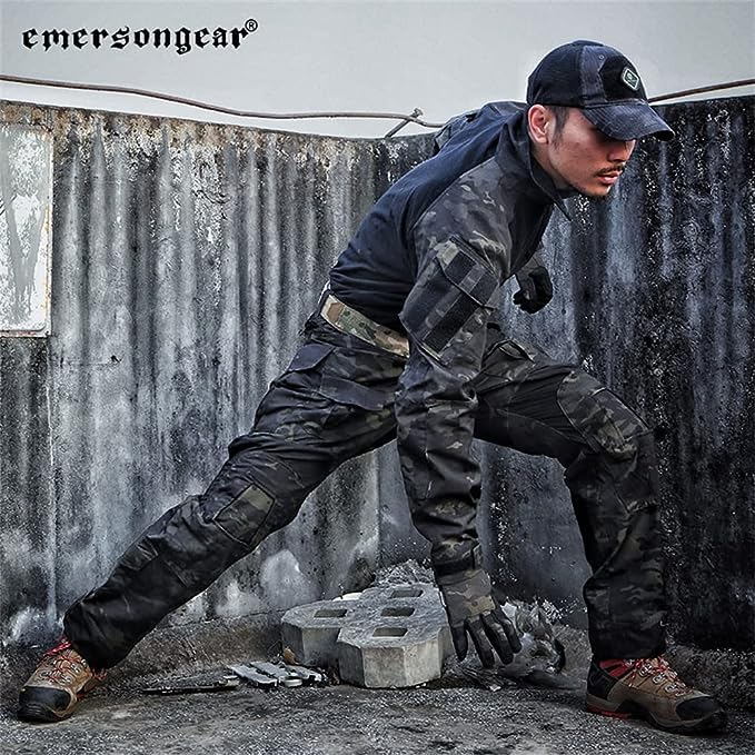 EMERSONGEAR G3 Paintball Pants with Knee Pads - Tactical Combat Pants for Men, Army Airsoft BDU Outdoor Trousers - Perfect for Paintball, Airsoft, Tactical Training & Outdoor Adventures