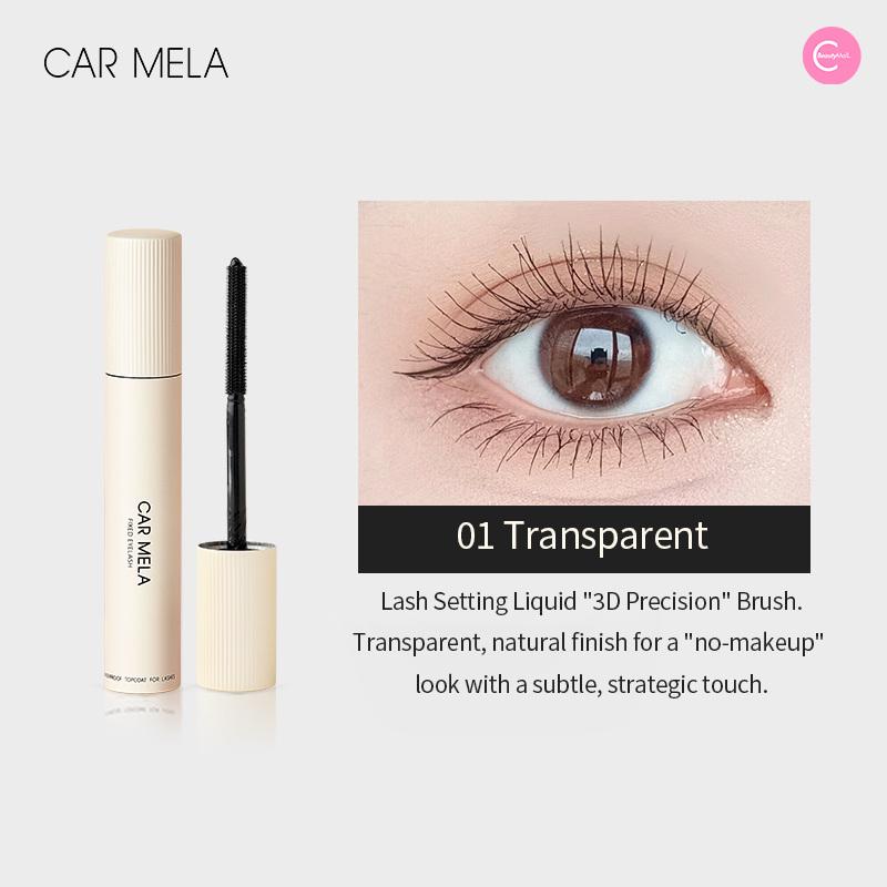 CARMELA Eyelash Styling Solution - Long Lasting Curl & Definition Mascara Base for Voluminous Lashes | Perfect for Daily Wear & Special Occasions